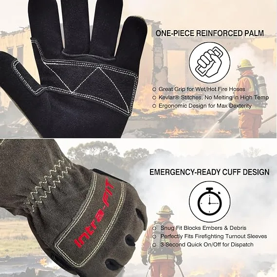 IF-7851-NFPA 1970:2025 Certified Structural Firefighting Gloves view 5