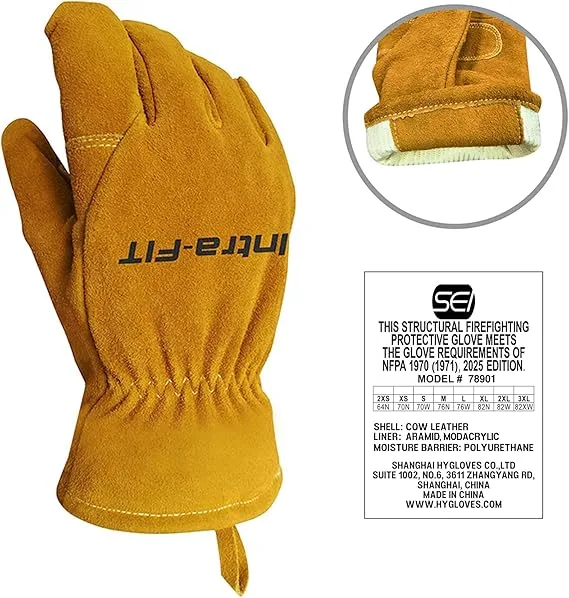 IF-78901-NFPA 1970:2025 Certified Structural Firefighting Gloves view 6