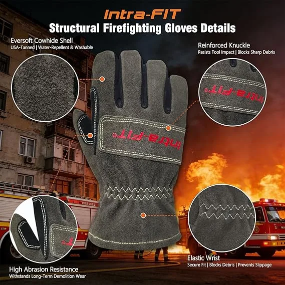 IF-7851-NFPA 1970:2025 Certified Structural Firefighting Gloves view 4