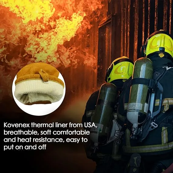 IF-78901-NFPA 1970:2025 Certified Structural Firefighting Gloves view 4